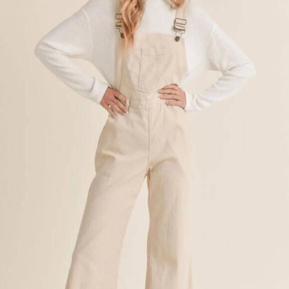 NWT sadie x sage frankie denim overalls - Picture 1 of 9